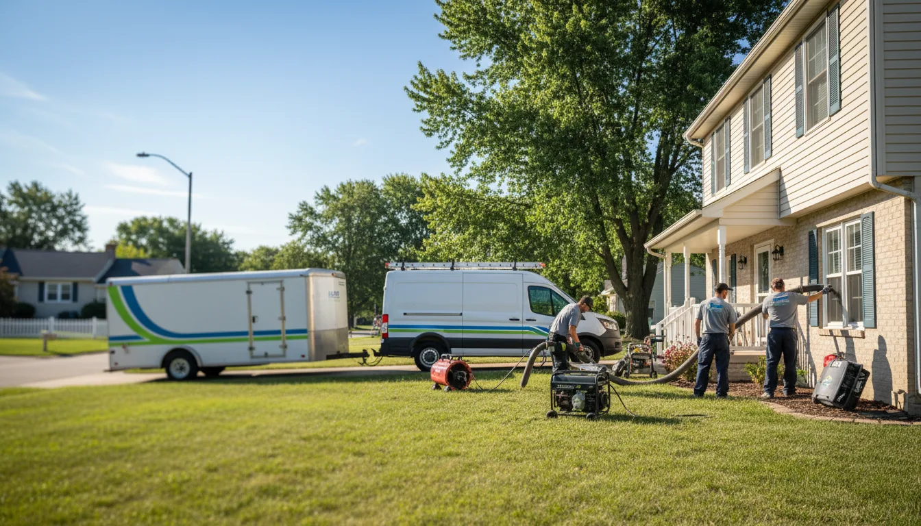Flooded Basement Restoration And Cleanup With Repair in Rutherford College, NC near me